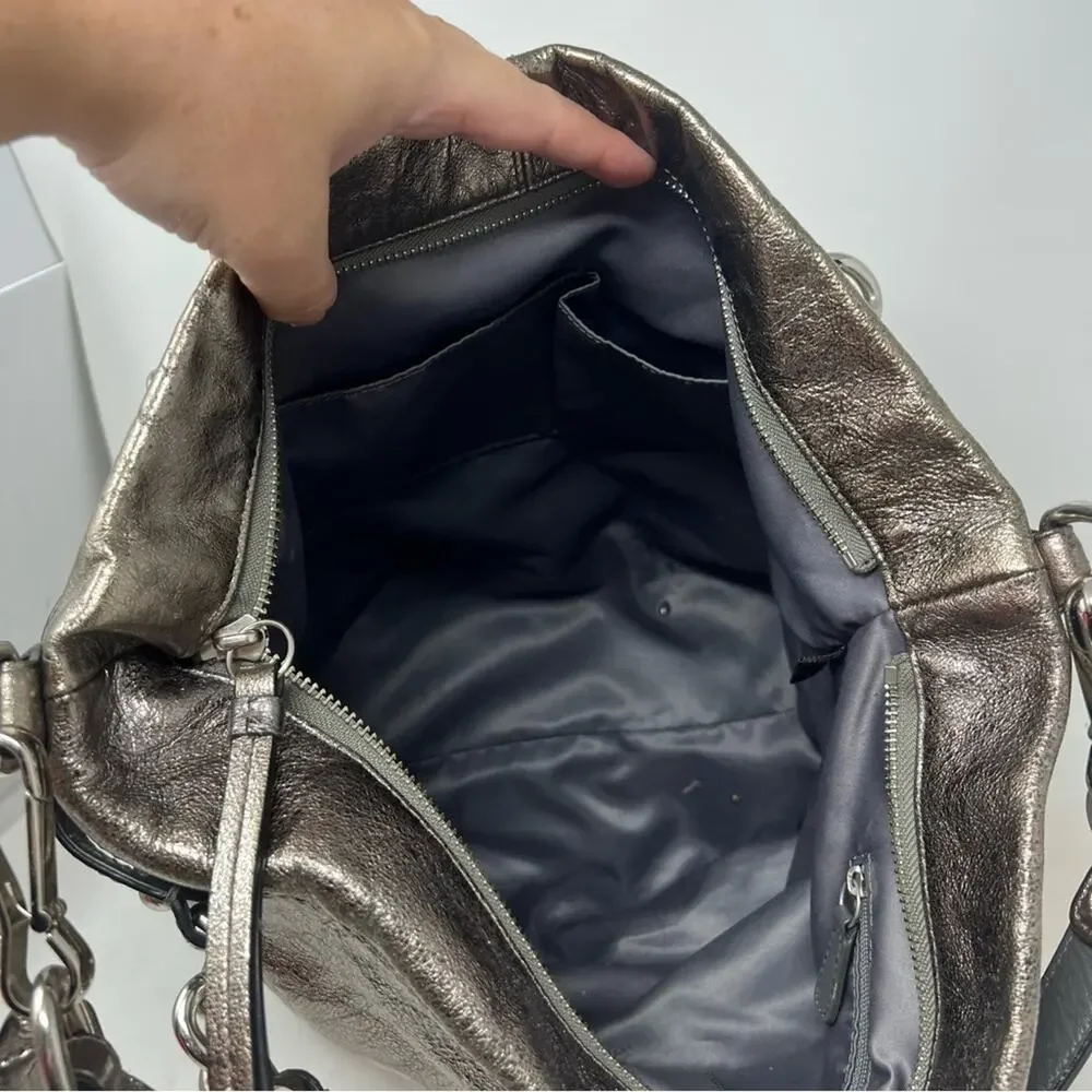 Coach Brooke Metallic Hobo Shoulder Bag